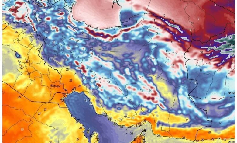 افزایش ناگهانی دمای هوا از روز دوشنبه آغاز می‌شود - هشت صبح