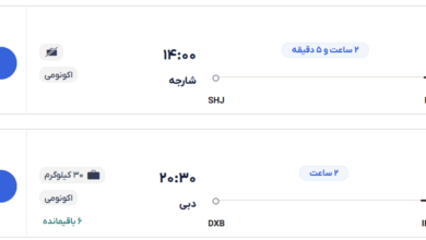 قیمت بلیط هواپیما تهران-دبی، امروز ۷ اردیبهشت ۱۴۰۴