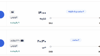 قیمت بلیط هواپیما تهران-دبی، امروز ۹ اردیبهشت ۱۴۰۴