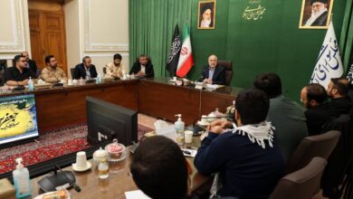 دیدار جمعی از بسیجیان دانشجویی کشور با قالیباف - هشت صبح