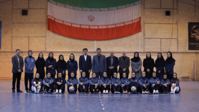 دیدار وزیر ورزش و جوانان با اعضای تیم ملی فوتسال زنان
