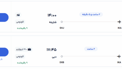 قیمت بلیط هواپیما تهران-دبی، امروز ۱۴ اردیبهشت ۱۴۰۴