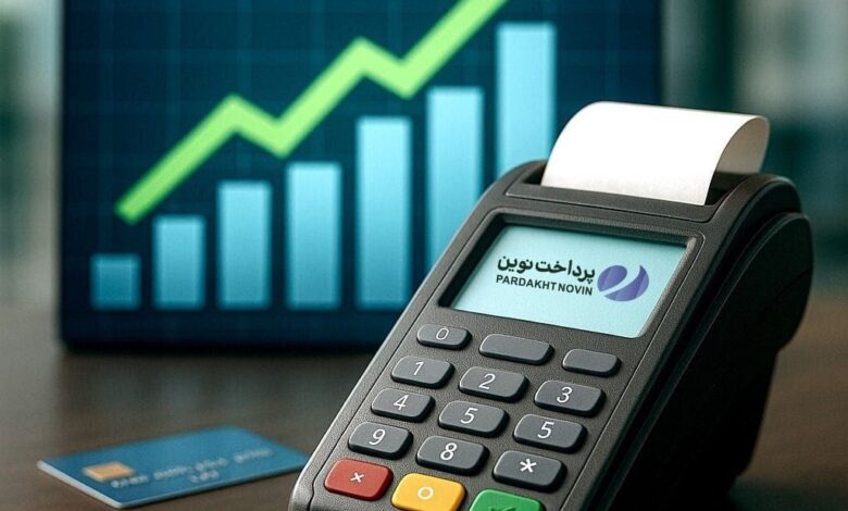 صعود یک پلهای در سهم مبلغ کل تراکنشها در فروردین ۱۴۰۴