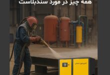Description: سندبلاست و دستگاه سندبلاست