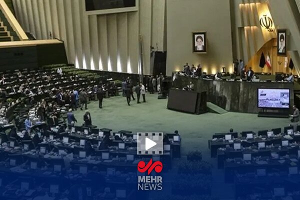 وقوع دعوا و تنش هنگام تذکر رسایی در جلسه علنی مجلس شورای اسلامی - هشت صبح