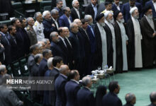 مراسم بزرگداشت شهدای خدمت در مجلس شورای اسلامی