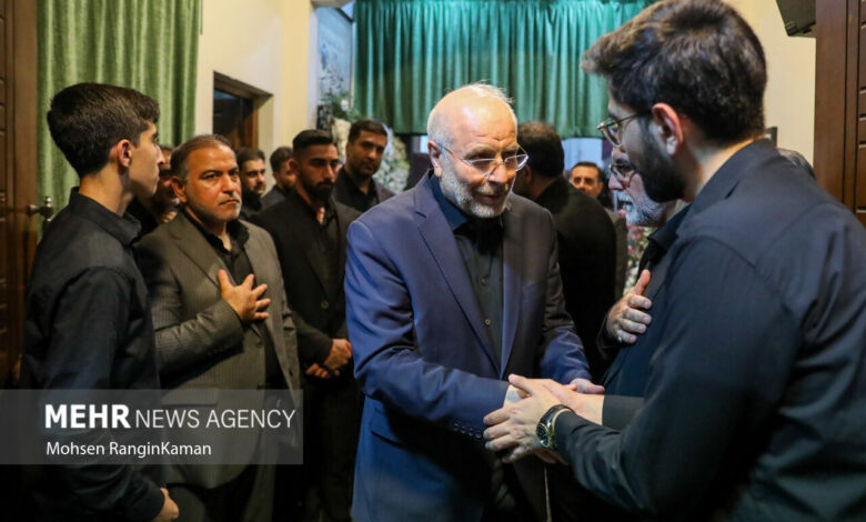 مراسم ختم مرحوم حسین معینی پور