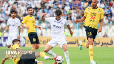 سپاهان بدون شش بازیکن اصلی مقابل هوادار