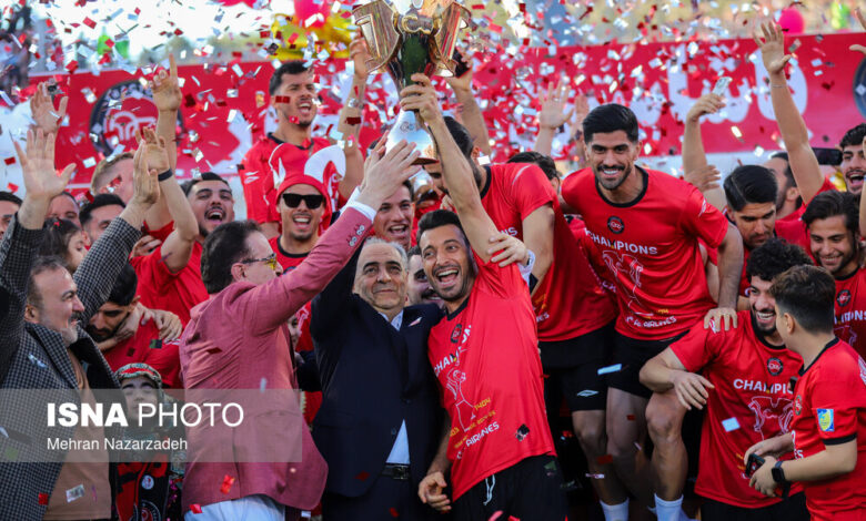 جشن قهرمانی تراکتور در تبریز