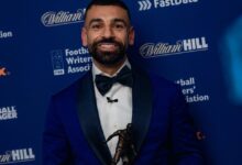 محمد صلاح بهترین بازیکن فصل لیگ جزیره شد