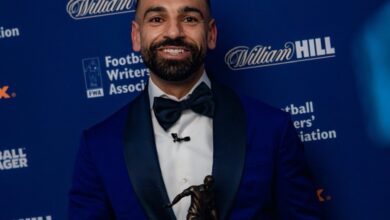 محمد صلاح بهترین بازیکن فصل لیگ جزیره شد