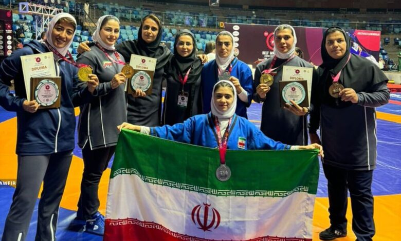 قهرمانی زنان کشتیگیر ایران در آسیا با ۶ مدال