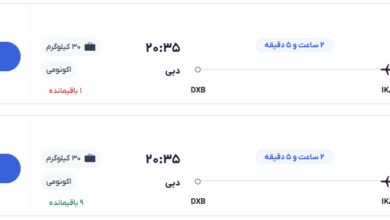 قیمت بلیط هواپیما تهران-دبی، امروز ۱۳ خرداد ۱۴۰۴
