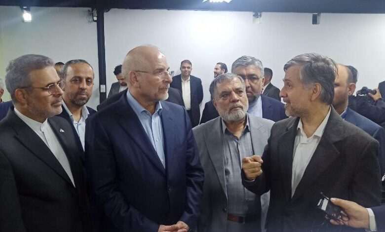 بازدید قالیباف از مرکز علم و فناوری جمهوری اسلامی ایران در کاراکاس - هشت صبح