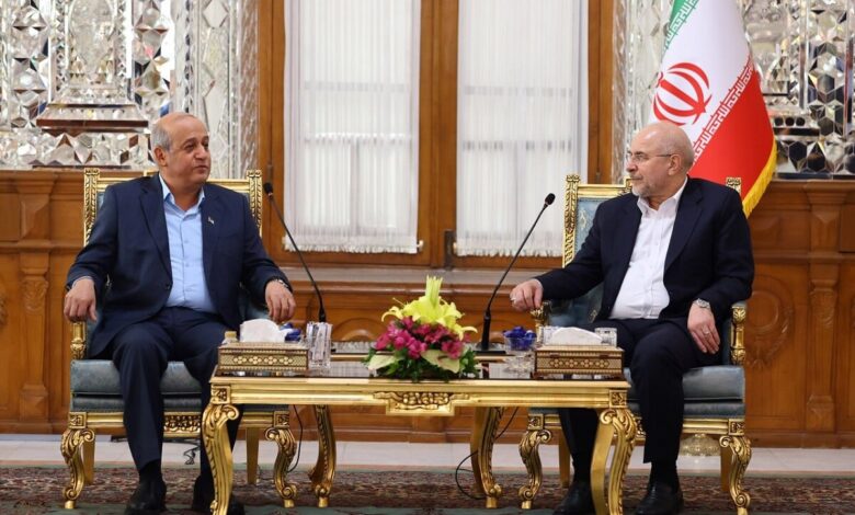معاون دبیرکل جبهه مردمی برای آزادی فلسطین با قالیباف دیدار کرد - هشت صبح