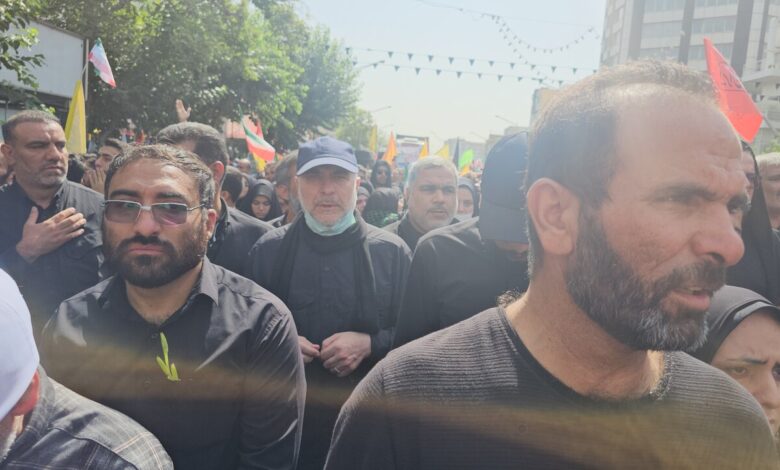 حضور قالیباف در مراسم باشکوه تشییع شهدای اقتدار ایران - هشت صبح