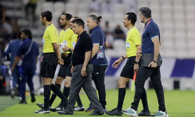 اعتراض فدراسیون فوتبال به قضاوت دیدار با قطر