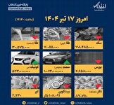 اینفوگرافیک / امروز ۱۷ تیر قیمت ها چقدر است؟