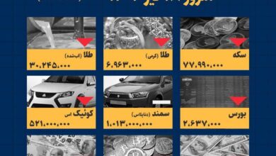 اینفوگرافیک / امروز ۱۸ تیر قیمت‌ها چقدر است؟