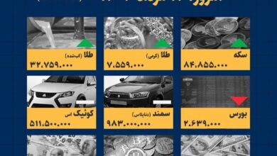 اینفوگرافیک / امروز ۱۲ مرداد قیمت ها چقدر است؟