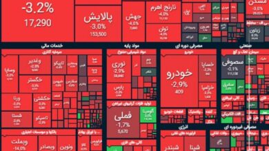 شاخص بورس با افت ۳۵هزار واحدی به ارتفاع ۲.۵ میلیون واحد سقوط کرد