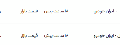 قیمت پژو پارس، امروز ۱۹ مرداد ۱۴۰۴