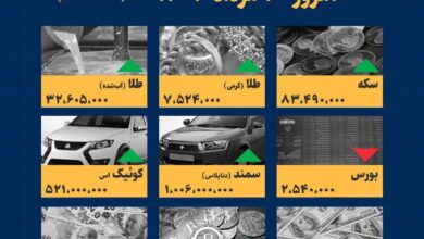 اینفوگرافیک / امروز ۲۰ مرداد قیمت‌ها چقدر است؟