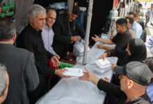 بازدید مدیر امور شعب منطقه یک بانک ملی ایران از خدمات ویژه اربعین در کردستان