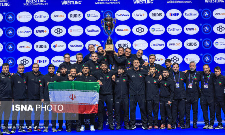 ترکیب کشتی فرنگی ایران در بازی‌های کشوری اسلامی