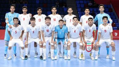 صعود پسران فوتسال ایران به نیمه‌نهایی با ۱۴ گله کردن سعودی‌ها