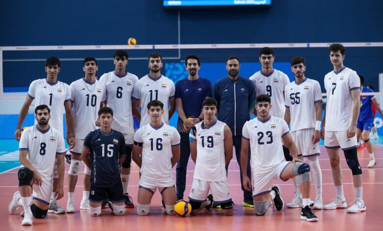 صعود والیبالیستهای ایران به فینال بازیهای آسیایی جوانان