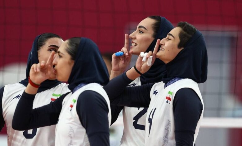 دختران والیبال ایران فینالیست شدند/ پیروزی نفسگیر شاگردان لی مقابل فیلیپین