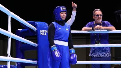 دختر بوکسور بدون برد اولین مدال آسیایی ایران را گرفت