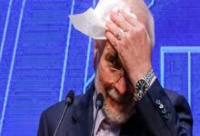 تصاویر: نشست خبری رئیس مجلس شورای اسلامی