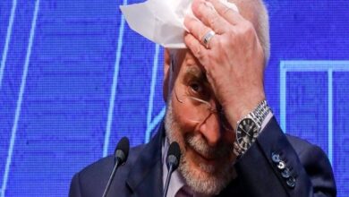 تصاویر: نشست خبری رئیس مجلس شورای اسلامی