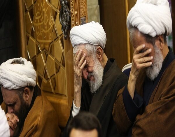 تصاویر: مراسم ختم پسر حجت الاسلام صدیقی در قم