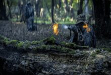 تصاویر: تمرین تخصصی رزم در جنگل توسط یگان ویژه فاتحین