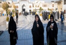 تصاویر: مراسم تشییع و خاکسپاری اشرف بروجردی