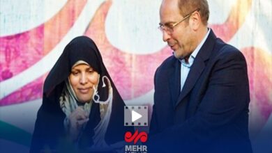 پیغام احساسی قالیباف خطاب به همسرش - هشت صبح