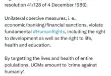 بقائی: آمریکا باید به خاطر ارتکاب جنایت علیه بشریت مواخذه شود - هشت صبح