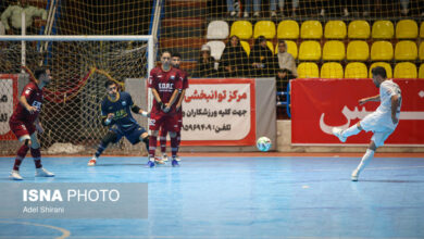 نتایج هفته هجدهم لیگ برتر فوتسال؛ رقابت نزدیک گیتی پسند و مس سونگون