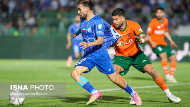 مهران احمدی با استقلال تمرین کرد