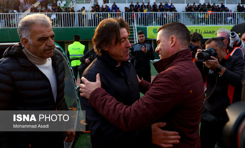 حواشی داربی ۱۰۶/ لبخند رضایت روی لب‌های اوسمار و ساپینتو