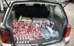 کشف صدها بسته سیگار جاسازی‌شده در سپر خودرو