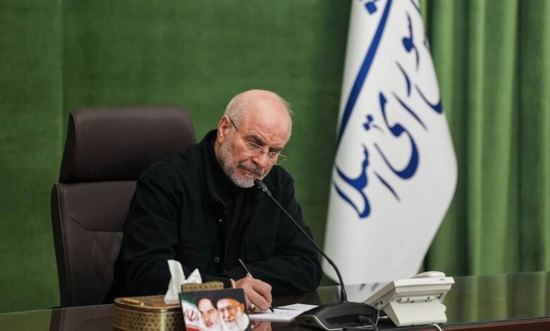 قالیباف در پیامی درگذشت خواهر محسن و امیدوار رضایی را تسلیت گفت - هشت صبح