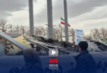 رونمایی از پهبادهای‌ ساقط‌شده‌ دشمن درجنگ ۱۲روزه - هشت صبح