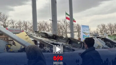 رونمایی از پهبادهای‌ ساقط‌شده‌ دشمن درجنگ ۱۲روزه - هشت صبح