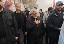 حضور سردار قاآنی در راهپیمایی ۲۲ بهمن - هشت صبح