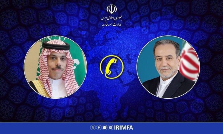 گفتگوی تلفنی عراقچی با همتای سعودی درباره روند مذاکرات ایران و آمریکا - هشت صبح