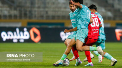 سوپرگل بازیکن پیکان در اراک + ویدیو